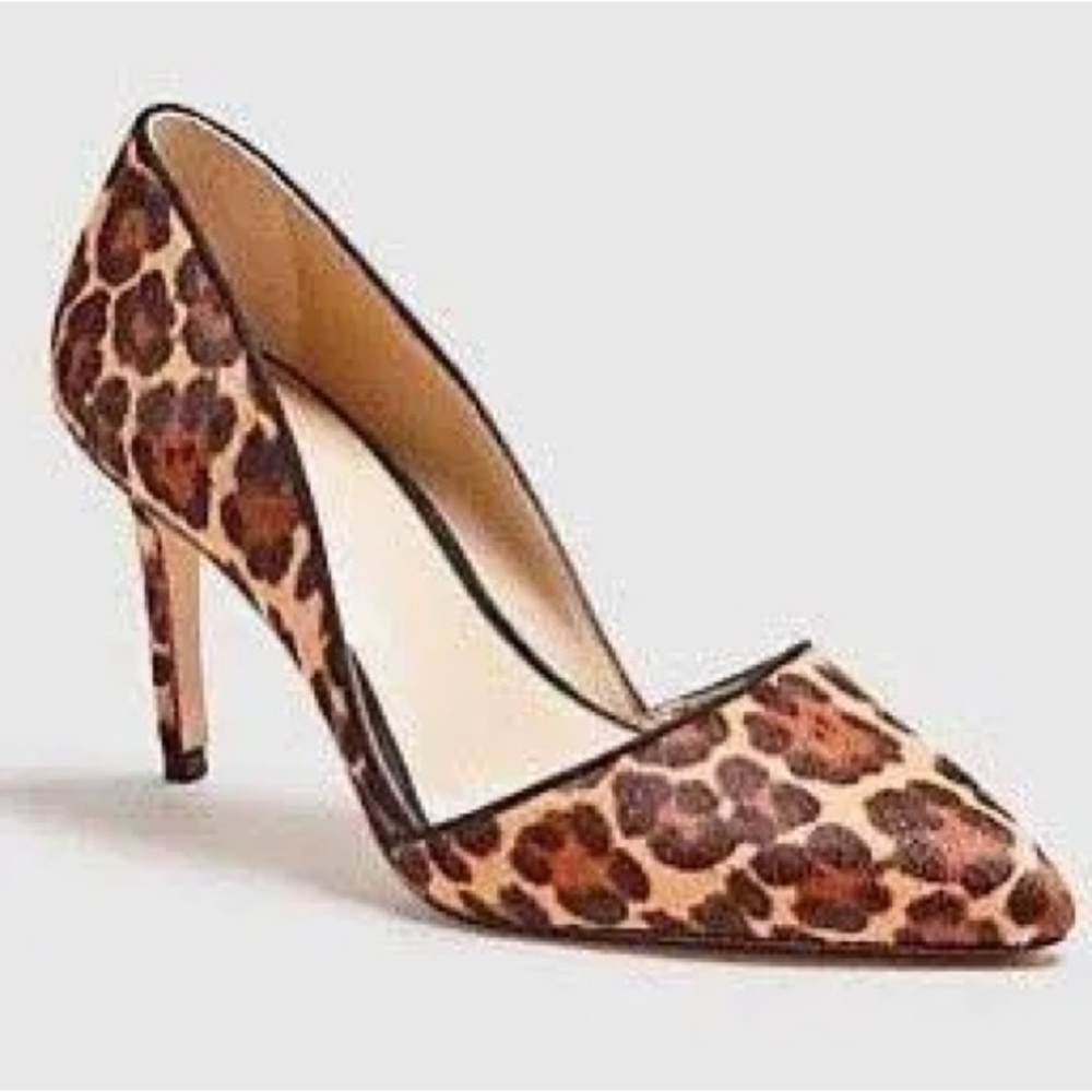 Ann Taylor | Azra dyed Calf Hair leopard pumps